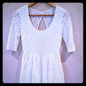 Boho Roxy Diamond Lace Dress